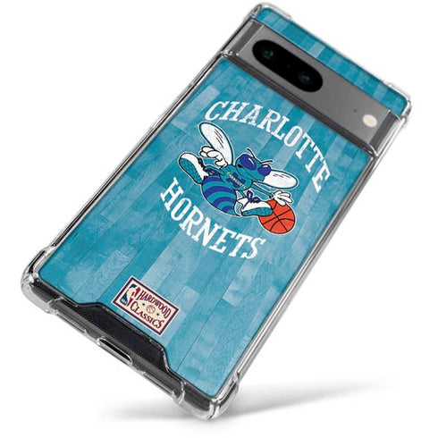 NBA Charlotte Hornets Hardwood Classics Google Pixel 8 Clear Case